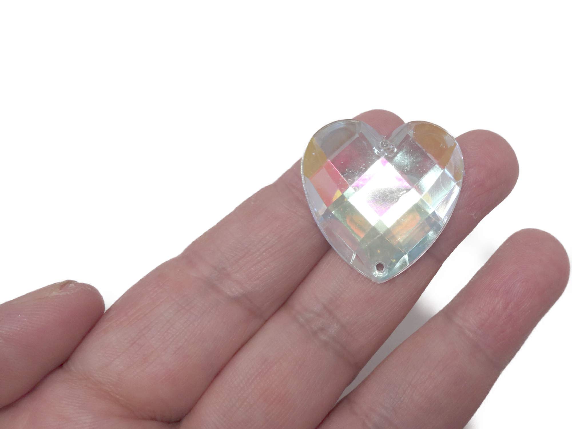 ✧1点物✧高級ガラス✧クリア＆AB✧ガラスビジュー✧クリスタルガラス✧アソート✧ Amazon | キラリ手芸部 No.3946手芸用ビジュー パーツ ソーオン